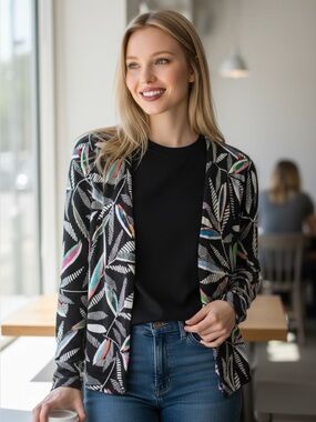 PAUL SMITH Black Label Cotton Cardigan Size S Mulit